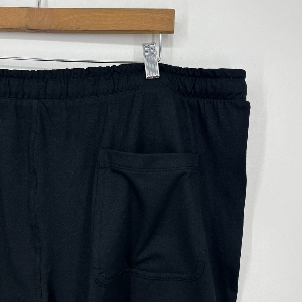 Eddie Bauer Sweat Shorts Men's Size‎ 2XL Black Lounge Drawstring New NWT - Picture 9 of 11